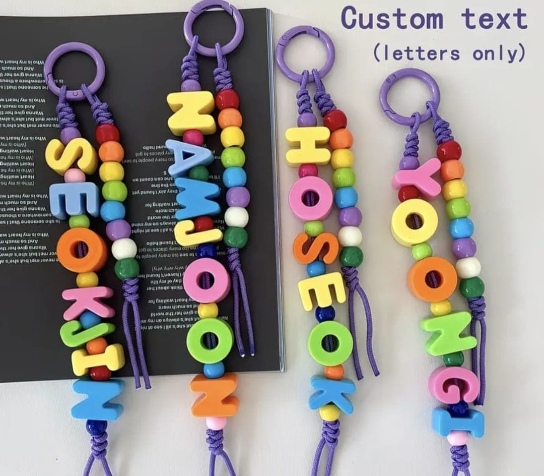 Personalised keychains